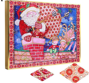 Painting By Diamond Kit Special Shaped Santa Claus