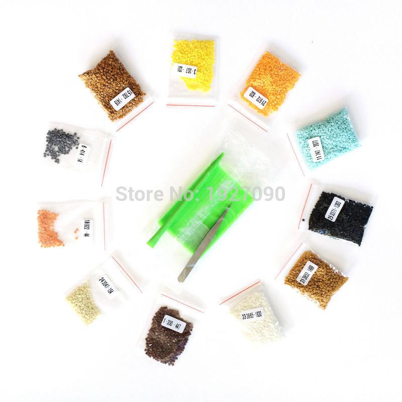 HUACAN Wholesale Diamond Embroidery Kits Cross stitch Season Trees Home Decor Diamond Painting Mosaic Pictures Paint Needlework