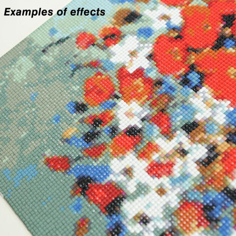 Image of HUACAN Wholesale Diamond Embroidery Kits Cross stitch Season Trees Home Decor Diamond Painting Mosaic Pictures Paint Needlework