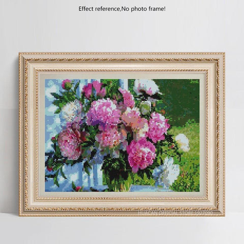 Image of 3D Floral Diamond Painting