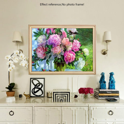 Image of 3D Floral Diamond Painting