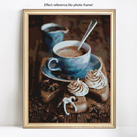 Image of Morning Coffee 5D  Diamond Painting Kit