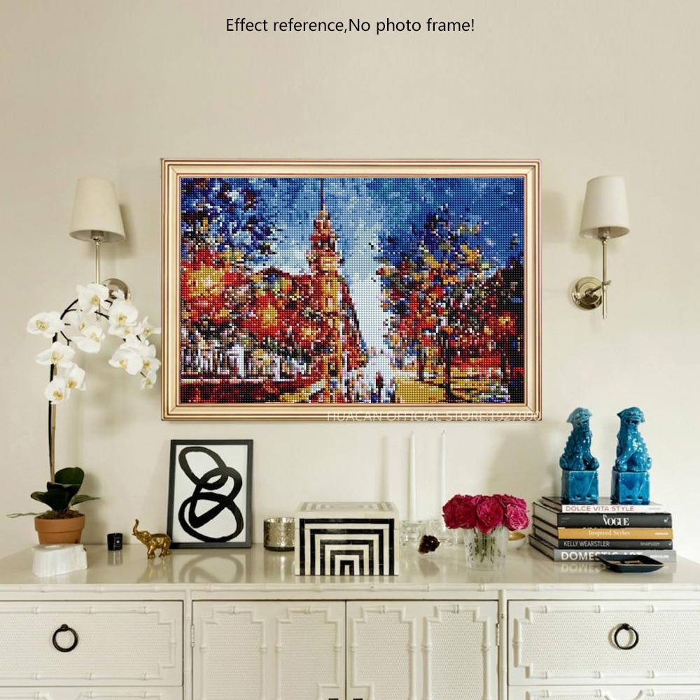 Painting By Diamond Kit Square Colorful Pretty Landscape 5D