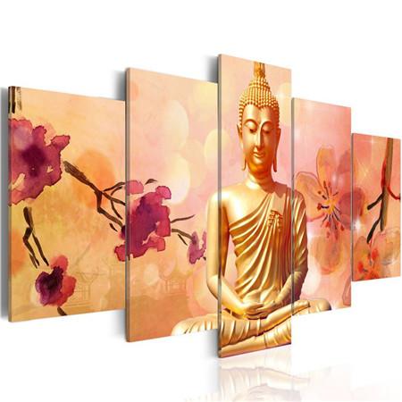 Image of Huacan DIY Diamond Embroidery Buddha Diamond Painting Cross Stitch Full Square Mosaic Multi-picture Combination Rhinestones