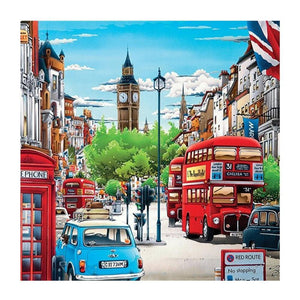 Painting By Diamond Kit Square London City