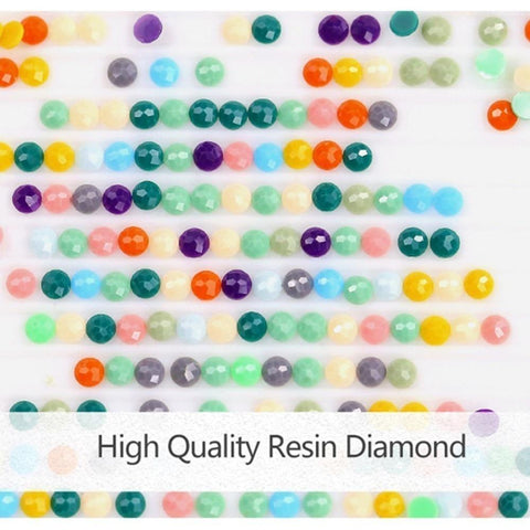 Image of Painting By Diamond Kit Full Round Drill Merry Christmas Decoration