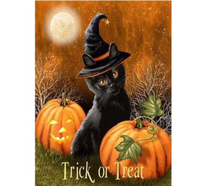 Painting By Diamond Kit Halloween Trick Or Treat