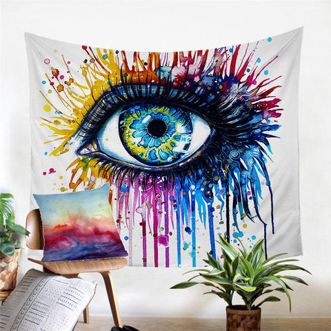 Image of Rainbow Fire by Pixie Cold Art Tapestry